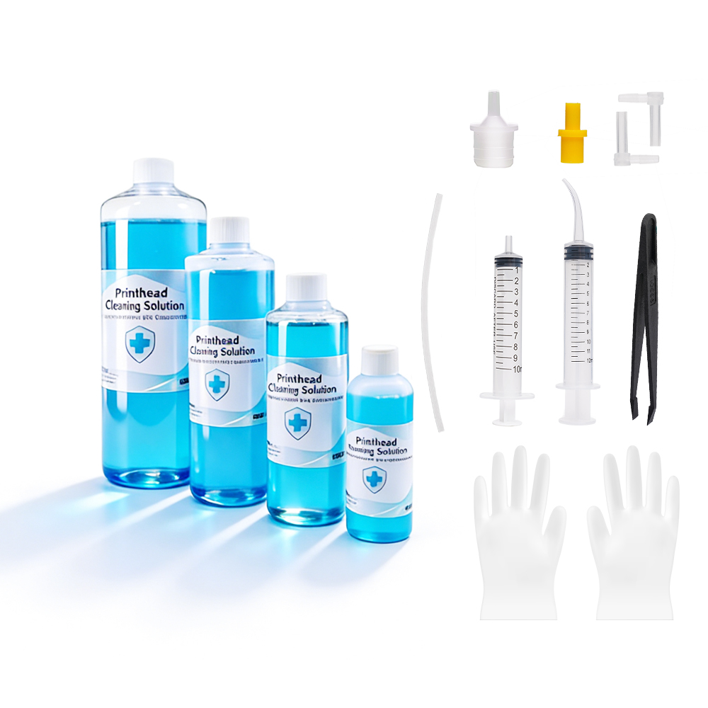 Print Head Cleaning Kit - Inkjetprinter Reinigingsset Ontstopt printkop Reinigingsgereedschap voor