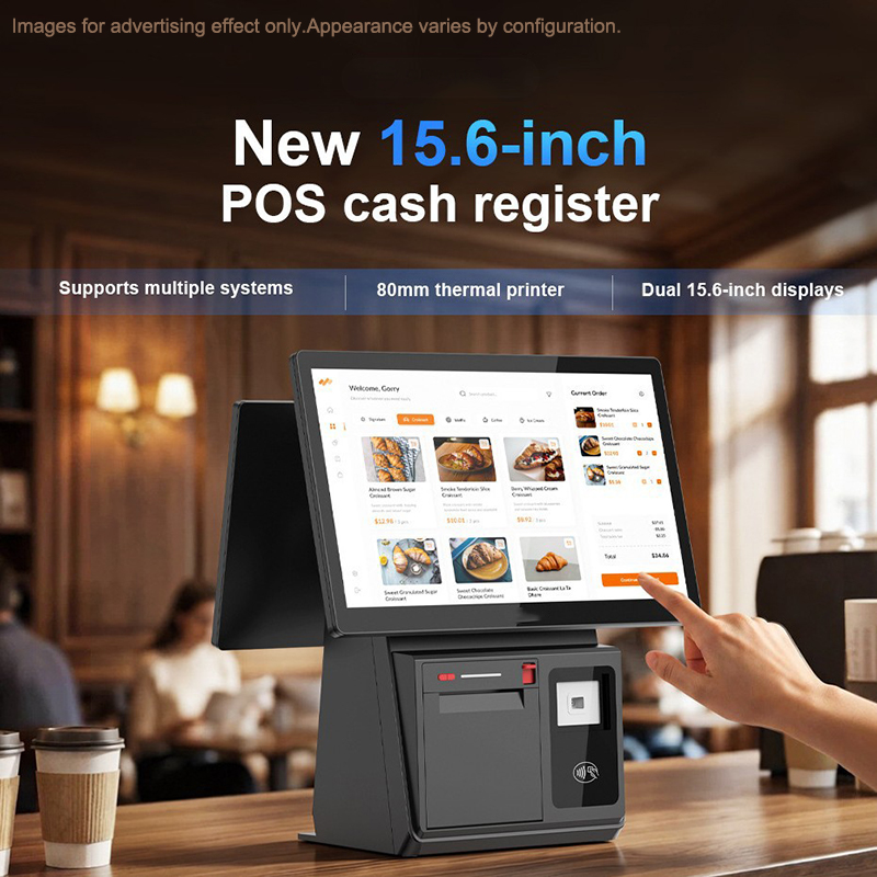 Commercial Printing Options - 15 inch High-Performance commerciële kassa met