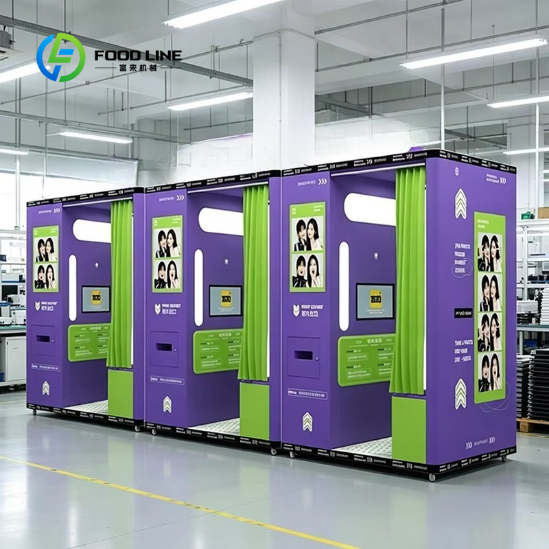 Commercial Photo Printing Kiosk - Aangepaste mobiele muntbediende fotohokje met hoge