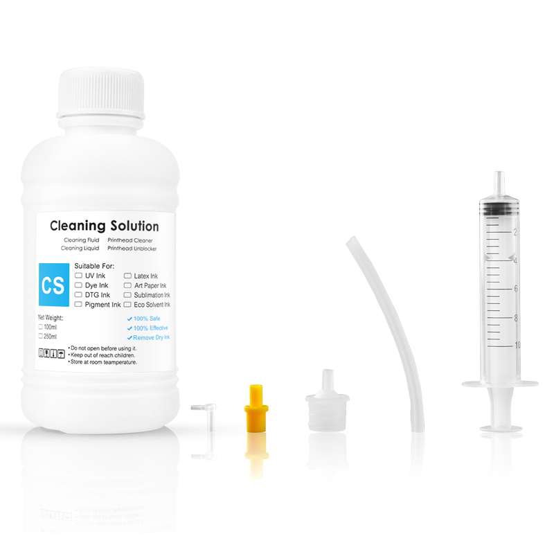250ML DTG Reinigingsoplossing  - Print Head Cleaning Kit recensie en prijs