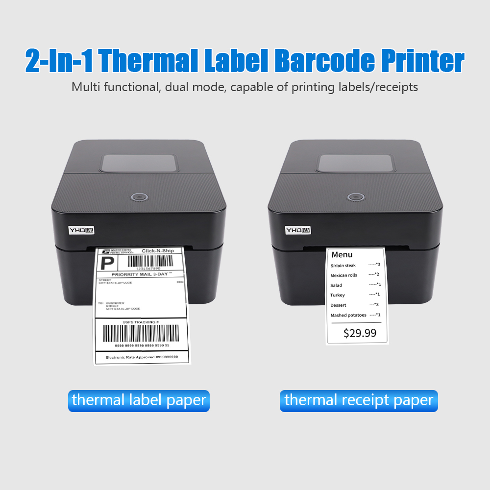 YHDAA 4 inch thermische verzen - Commercial Printing Options recensie en prijs